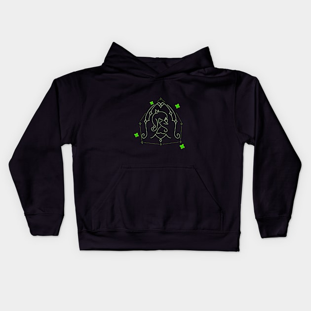 Genshin Impact - Nahida Constellation Kids Hoodie by Artevak